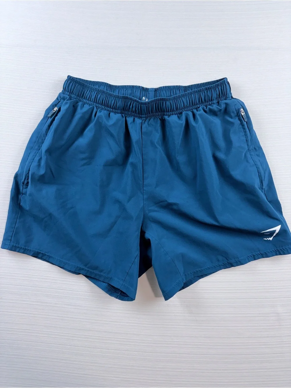 Gymshark Men’s Teal-Blue Swim Trunks